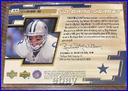 2000 Upper Deck UD Game Jersey Autograph Troy Aikman #TA-A Nice