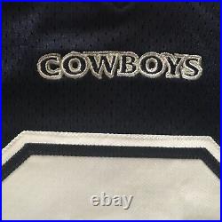 2001 Reebok NFL Authentic Jersey Dallas Cowboys Troy Aikman Sz. 50 Stitched VTG