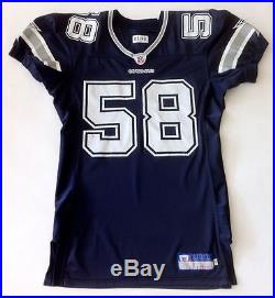 2002 Game Used / Worn Dallas Cowboys NFL Football Jersey Jeff Grau size 48