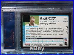 2003 Bowman Chrome Jason Witten Gold Refractor Auto # /50 PSA 9 MINT Cowboys W1