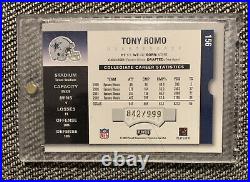 2003 Contenders Tony Romo Rookie Ticket Auto Autograph RC Cowboys /999