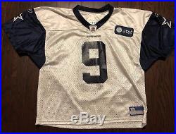2005 2014 Tony Romo Game Worn Issued Used Practice Jersey Dallas Cowboys AT&T