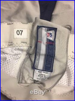 2006 Andre Gurode Dallas Cowboys Game Used Away Uniform Pants Jersey Sz 48