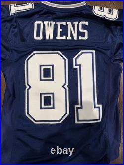 2007 Mitchell and Mess Terrell Owens Authentic Dallas Cowboys Jersey Size S