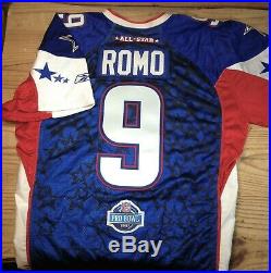 2007 PRO BOWL #9 TONY ROMO Game Issue Jersey NFL Dallas Cowboys Reebok Sz 48 USA