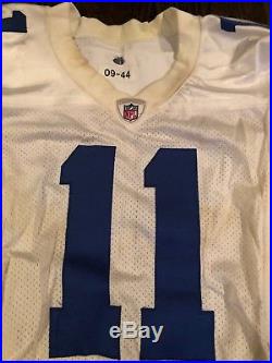 2009 Dallas Cowboys Roy Williams Game Used/worn Jersey/great Game Use/ Steiner