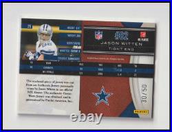 2010 Panini Limited Jason Witten Dallas Cowboys Game Used Patch /50