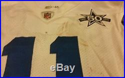 2010 Roy Williams (WR) Game Used Dallas Cowboys Jersey! 50th Patch! LOA
