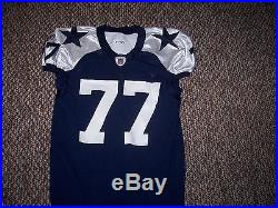 2011 Dallas Cowboys Game / Issued Used Jersey (Tyron Smith)