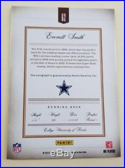 2012 Prime Signatures, Cowboys Best Duo, Troy Aikman and Emmitt Smith Autos /20