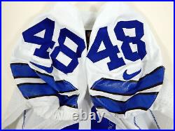 2014 Dallas Cowboys George #48 Game Issued White Jersey