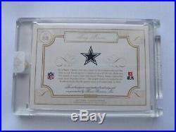 2015 Flawless Tony Romo Game Used Patch Auto /15