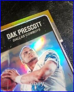 2016 Donruss Optic Rated Rookies Gold /10 Dak Prescott #162 Rookie