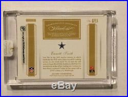2016 Flawless Emmitt Smith Autograph Jersey Patch Card #5/5 Cowboys, Game Used