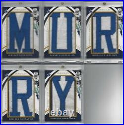 2016 Immaculate Demarco Murray Nameplate Nobility DALLAS COWBOYS Game Used (5)
