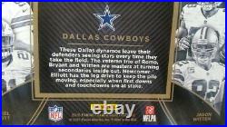 2016 Panini Black Gold Dallas Cowboys Quad Team Symbol Ezekiel Elliott 1of1 1/1