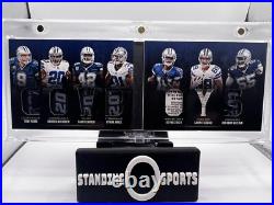 2016 Panini Preferred Dallas Cowboys 7 Game-Used Laundry Tag Patches Booklet 1/1 2016 Panini Preferred Dallas Cowboys 7 Game-Used Laundry Tag Patches Booklet 1/1