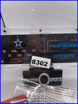 2016 Panini Preferred Dallas Cowboys 7 Game-Used Laundry Tag Patches Booklet 1/1 2016 Panini Preferred Dallas Cowboys 7 Game-Used Laundry Tag Patches Booklet 1/1