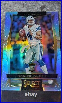2016 Panini Select Dak Prescott Silver RC #70 Rookie Dallas Cowboys Pristine
