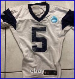 2017 Dallas Cowboys Practice Jersey Number 5 (Dan Bailey)