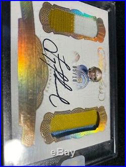 2017 Flawless Troy Aikman Game Used UCLA Jersey Card Auto Cowboys 5/10