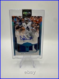 2017 Plates & Patches Dak Prescott Patch Auto Blue #/25 Cowboys F50 2017 Plates & Patches Dak Prescott Patch Auto Blue #/25 Cowboys F50