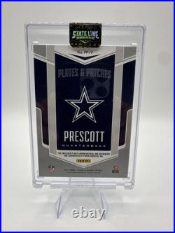 2017 Plates & Patches Dak Prescott Patch Auto Blue #/25 Cowboys F50 2017 Plates & Patches Dak Prescott Patch Auto Blue #/25 Cowboys F50