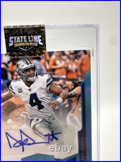2017 Plates & Patches Dak Prescott Patch Auto Blue #/25 Cowboys F50 2017 Plates & Patches Dak Prescott Patch Auto Blue #/25 Cowboys F50
