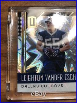 2018 Panini Unparalleled Leighton Vander Esch 1/1 One Of One RC Cowboys DROY