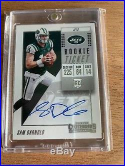 2018 Playoff Contenders Sam Darnold RC Auto Variation Jets Autograph