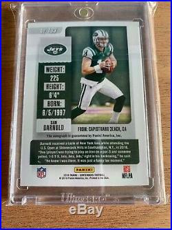 2018 Playoff Contenders Sam Darnold RC Auto Variation Jets Autograph