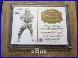 2019 Flawless TROY AIKMAN Autograph Auto GAME USED Jersey Patch 1/25 UCLA HOF