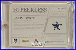 2019 National Treasures Dak Prescott Peerless Signatures Auto 07/25 Cowboys