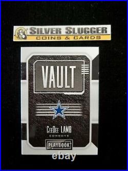 2020 CeeDee Lamb Playbook Vault Booklet /25! Dallas Cowboys