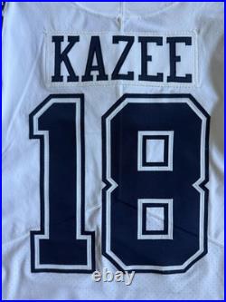 2020 Dallas Cowboys Game Issued Color Rush Jersey (Damontae Kazee) No. 18