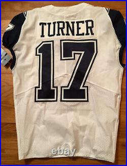 2020 Dallas Cowboys Game Issued Color Rush Jersey (Malik Turner) No. 17