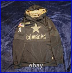 2020 Dallas Cowboys Hoodie Nike On Field Salute to Service Sweatshirt Mens Large 2020 Dallas Cowboys Hoodie Nike On Field Salute to Service Sweatshirt Mens Large