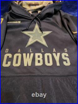 2020 Dallas Cowboys Hoodie Nike On Field Salute to Service Sweatshirt Mens Large 2020 Dallas Cowboys Hoodie Nike On Field Salute to Service Sweatshirt Mens Large