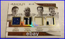 2020 Immaculate Monuments Cowboys 8/10 Aikman Jersey #. Game Worn/ Used Patches