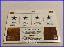 2020 Immaculate Monuments Cowboys 8/10 Aikman Jersey #. Game Worn/ Used Patches