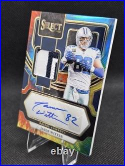 2023 Select Tie-Dye Jason Witten Patch Auto 02/25 No. SM-JWI Dallas Cowboys