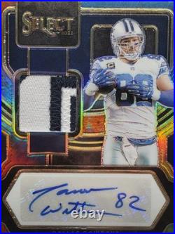 2023 Select Tie-Dye Jason Witten Patch Auto 02/25 No. SM-JWI Dallas Cowboys