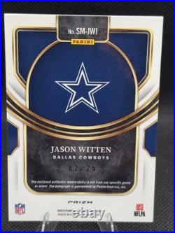 2023 Select Tie-Dye Jason Witten Patch Auto 02/25 No. SM-JWI Dallas Cowboys