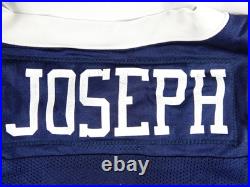 2024 Dallas Cowboys Linval Joseph #93 Game Used Blue Practice Jersey 56 731 2024 Dallas Cowboys Linval Joseph #93 Game Used Blue Practice Jersey 56 731