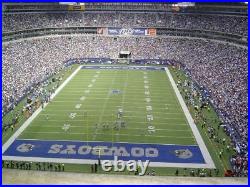 24 x 48 Game Used Dallas Cowboys Green Playing Field Turf Texas Stadium LAST 2