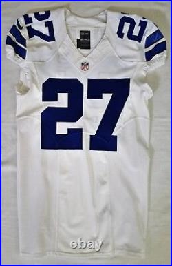 #27 J. J. Wilcox of Dallas Cowboys NFL Locker Room Game Issued Jersey 68429