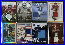 280+ Football Card Lot Auto/patch/jersey/numbered/parallels/rc! Prizm! No Base