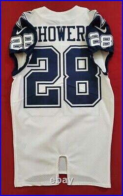 #28 Jameill Showers of Dallas Cowboys Color Rush Game Issued Jersey 99716