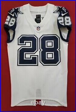 #28 Jameill Showers of Dallas Cowboys Color Rush Game Issued Jersey 99716