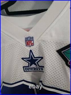 2x (52) Dallas Cowboys Emmitt Smith Authentic Mitchell and Ness Jersey Dbl. Star